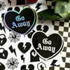Go Away Sticker
