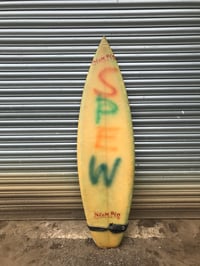Image 1 of Sick pig (Zuma jay) vintage quad surfboard