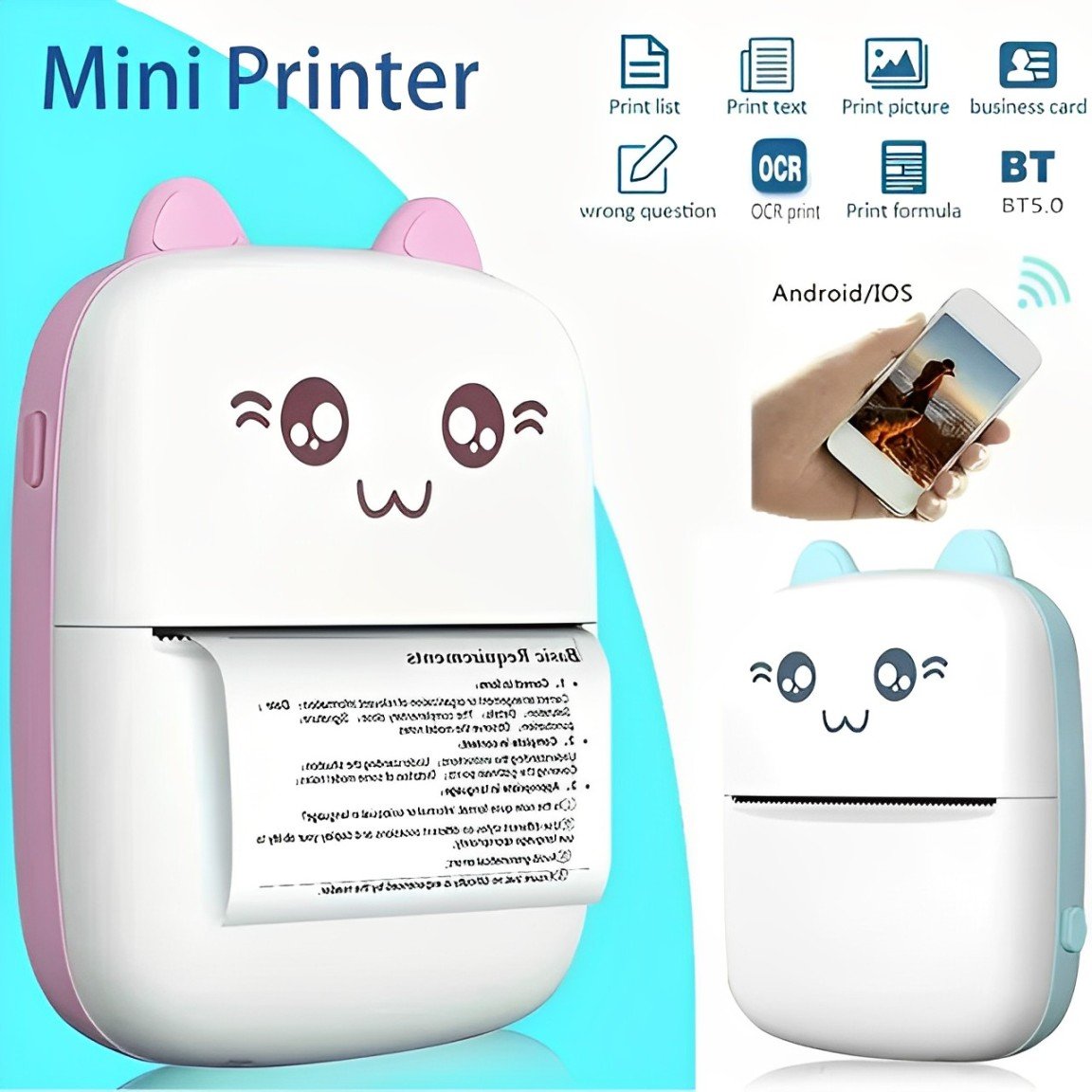 Mini Pocket Printer ZeenEssenceMart