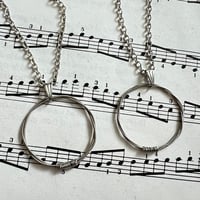 Image 2 of Carl Barat guitar string necklace 