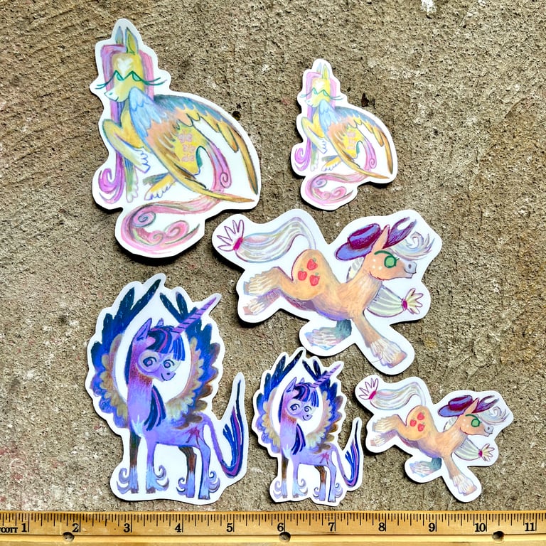 Mane Six stickers Image 2