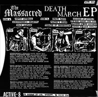 Image 3 of THE MASSACRED - "DEATH MARCH" EP