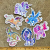 Mane Six stickers (full size)