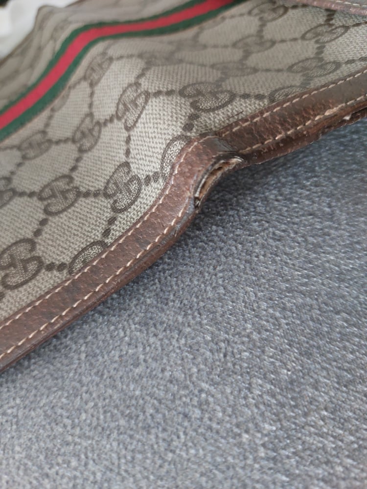 Image of Vintage Gucci sherry line wallet