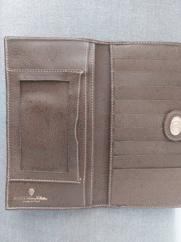 Image of Vintage Gucci sherry line wallet