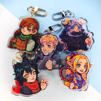 Image 1 of Delicious in Dungeon Keychains