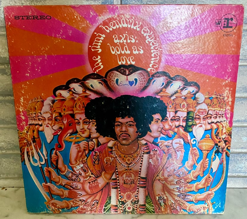 The Jimi Hendrix Experience - "Axis: Bold As Love" LP