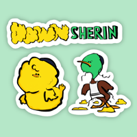 Image 1 of Downsherin Sticker Set