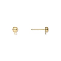 Image 5 of Fringe Hoop Earrings, Short Fringe, Creamy Pearl 