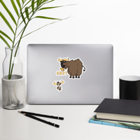 Image 4 of Gnu? Sticker (+1 bonus!)