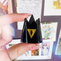 Image 3 of Cult of the Lamb Bishop Crown Butterfly Clips