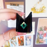 Image 4 of Cult of the Lamb Bishop Crown Butterfly Clips