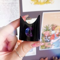 Image 5 of Cult of the Lamb Bishop Crown Butterfly Clips