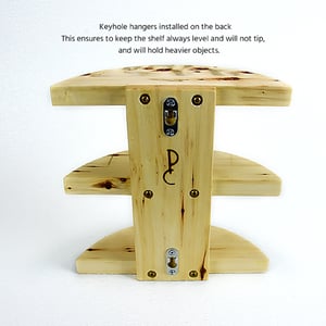 Image of Knick Knack Shelf made of Cottonwood treated with Danish Oil