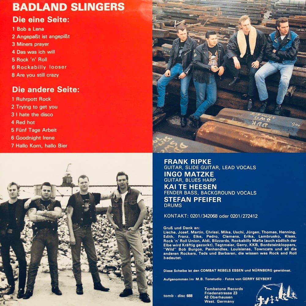 BADLAND SLINGERS - ROCKABILLY LOOSER (LP)