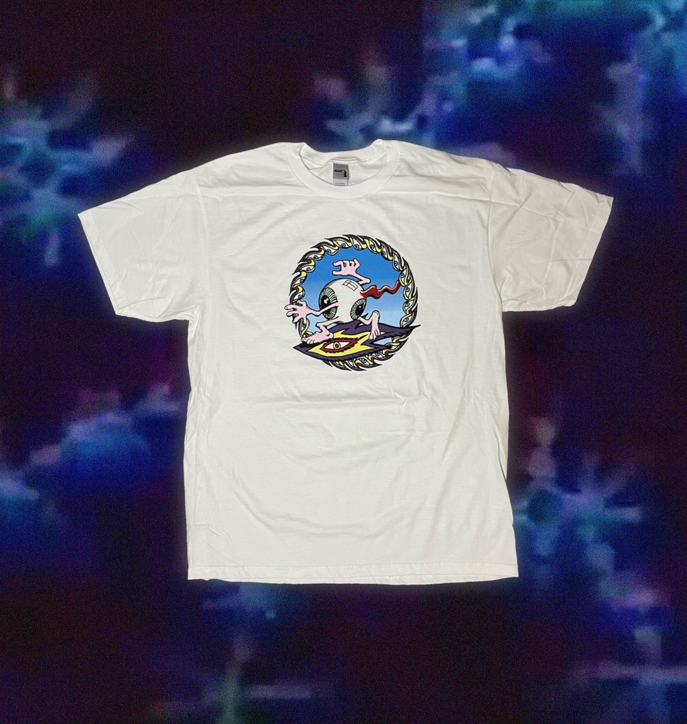 spiral surfing t-shirt