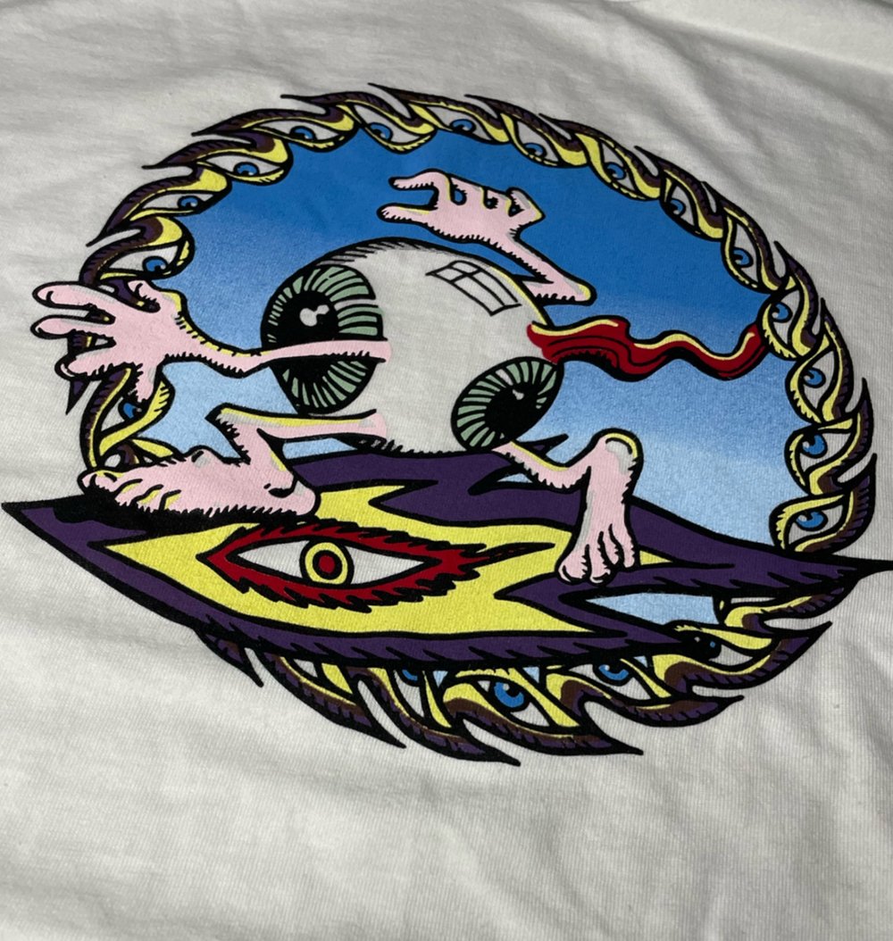 spiral surfing t-shirt