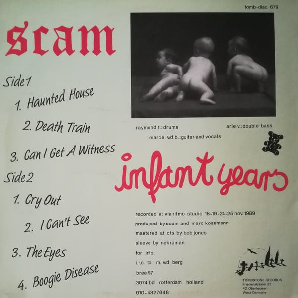 SCAM - INFANT YEARS (LP)