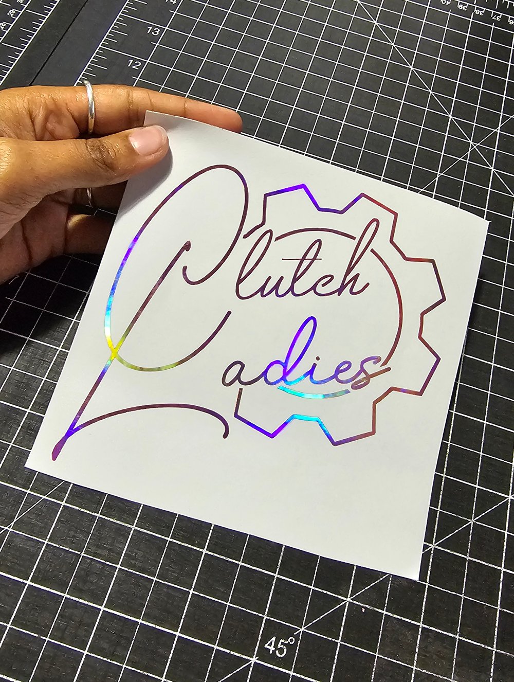 Clutch Ladies Script / Gear logo 2023