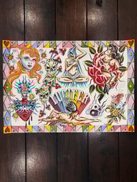 Image 2 of RED ROOM PRINT