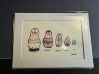 Image 2 of Matryoshka 3 of 6 - Aging 5x7