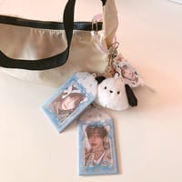 Image 2 of Blue Bunny Garden Photocard Holder