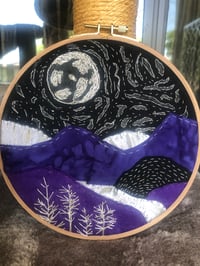 Happy Little Trees in the Moonlight