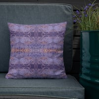 Image 5 of Amethyst Quilted Crystal Pillow