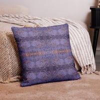 Image 1 of Amethyst Quilted Crystal Pillow