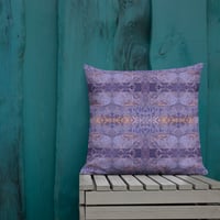 Image 4 of Amethyst Quilted Crystal Pillow