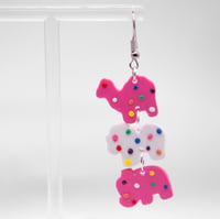 Image 2 of Stacked Animal Cracker Earrings