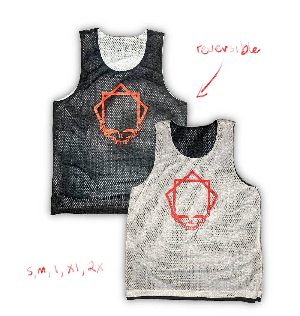 data reversible mesh jersey