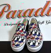 Image 5 of Vans Classic Slip-On Checker Cube Shoes 