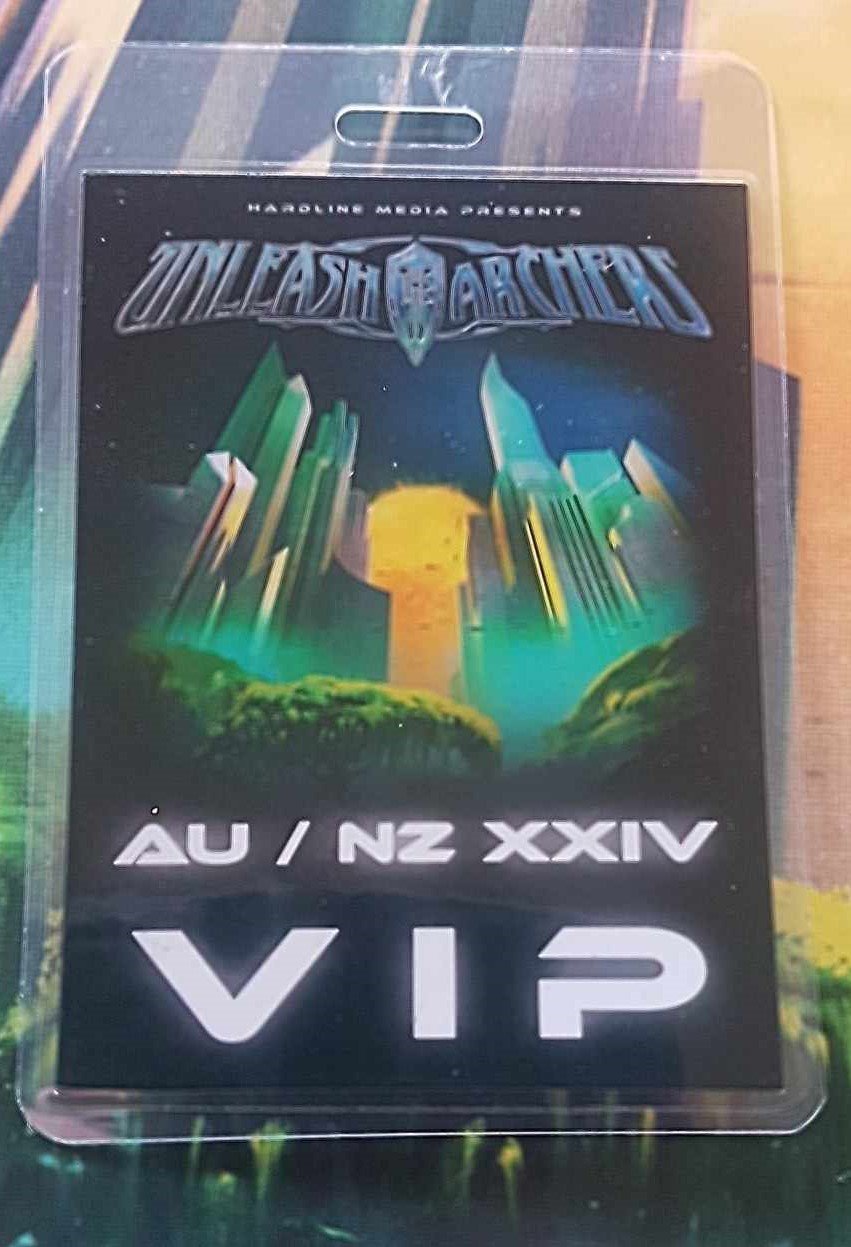 Image of UNLEASH THE ARCHERS - VIP Laminate