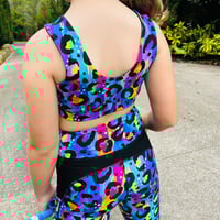 Image 5 of Girls Active Wear Sets (crop and ankle length leggings)
