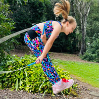 Image 6 of Girls Active Wear Sets (crop and ankle length leggings)
