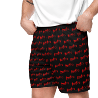 Image of Room013 All-Over Print Mesh Shorts (Black)