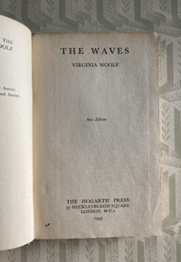 Image 3 of The Waves Virginia Woolf