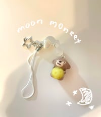 Image 2 of Sleepy Monkey Phone Charms