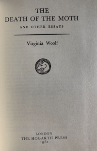 Image 3 of The Death of a Moth by Virginia Woolf