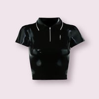 Image 1 of Latex Polo T-Shirt