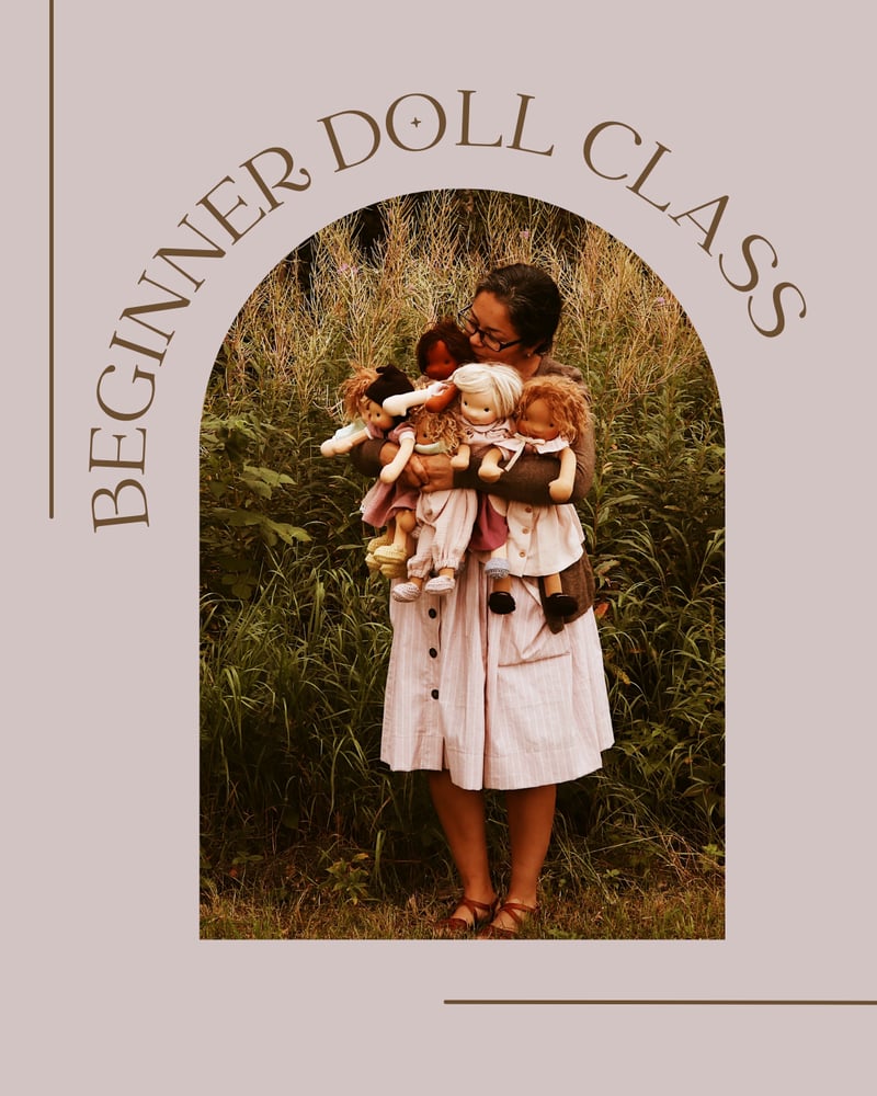 Image of Beginner Doll Making Class | Learn to Make Dolls with Fig&me 