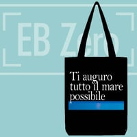 Image 2 of Tote Bag Canvas - Ti auguro tutto il mare possibile (EBZ033)