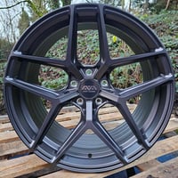 Image 1 of 20" AVA HSF013 STAGGERED ALLOY WHEELS FITS 5X120 MATT GUNMETAL