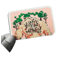 Image 3 of muscle mayhem sticker!