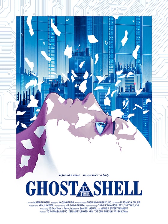 Image of Ghost in the Shell Giclee