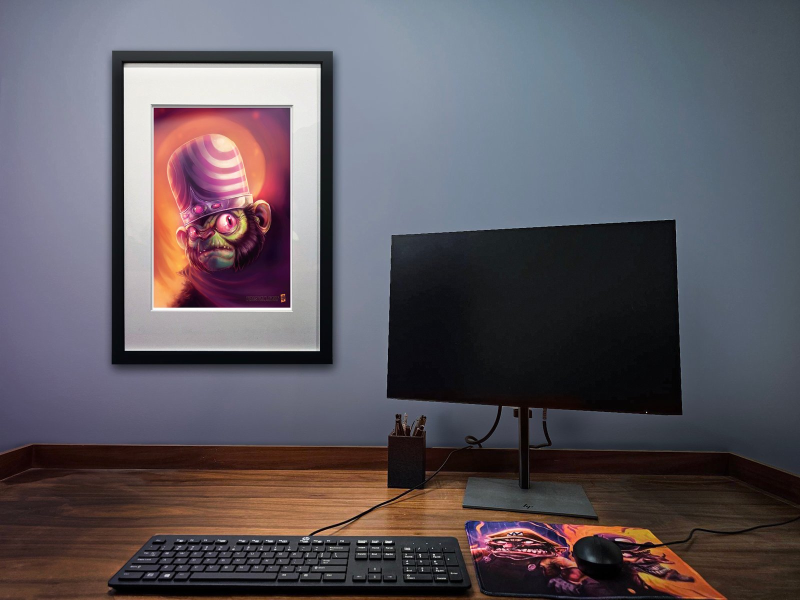 Mojo Jojo - A3 Poster Print | Tristan Tait Illustrations