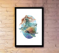 Image 2 of Sea Turtle - A3 Poster Print