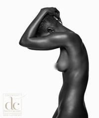 Fine Art Nude Giclee Print - Black on White #19 - Ltd Edition Fine Art Print