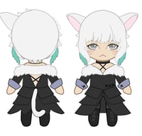 Image of Yshtola Plush Preorder - FF14 Plushie Final Fantasy